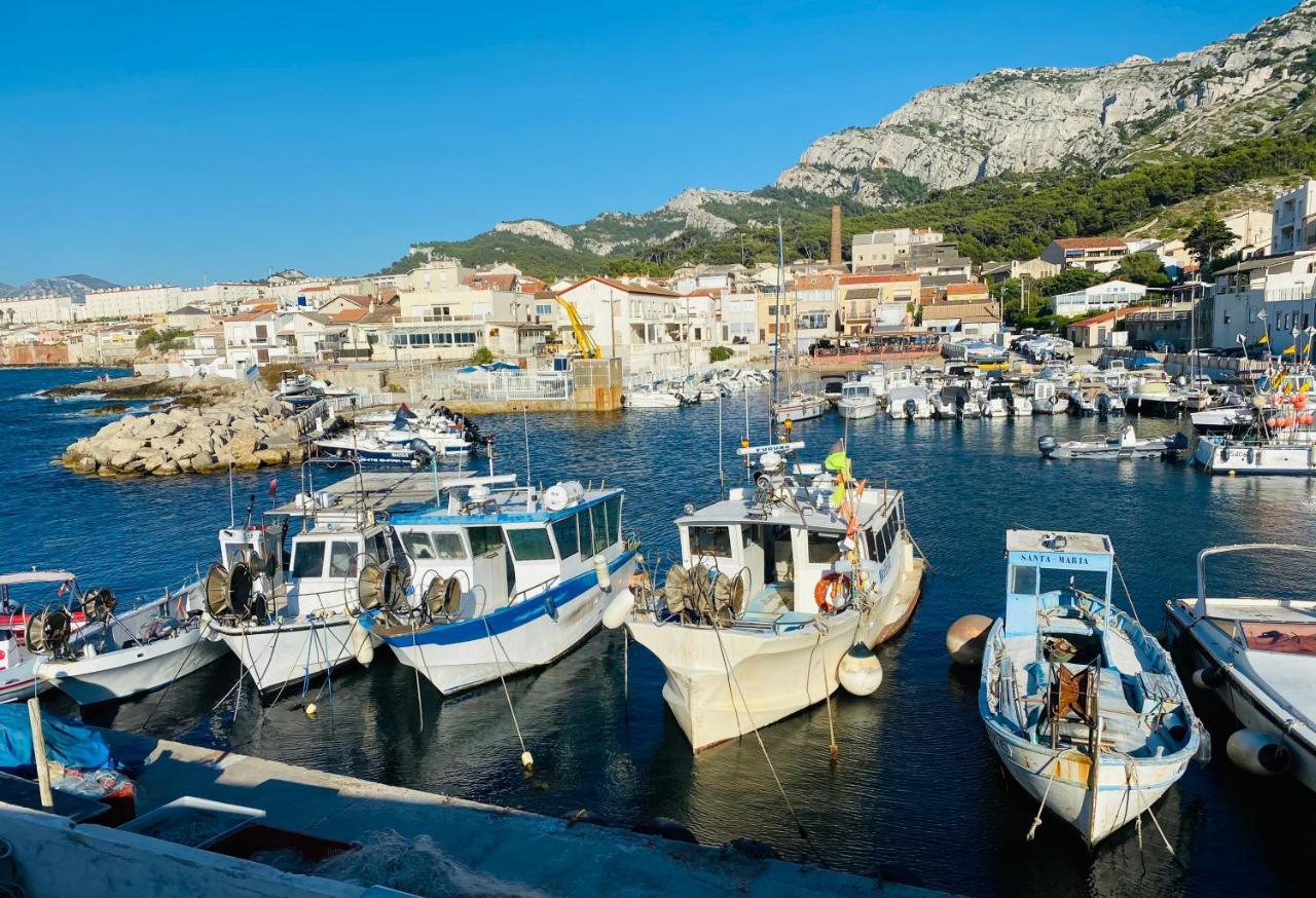 Authentique T3 Calme Entre Mer Et Calanques Marseille Extérieur photo